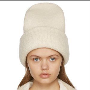 NEW! CASHMERE Lauren Manoogian Carpenter Hat in CREME